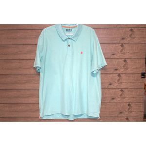 Men' s aquamarine IZOD "The Advantage Polo Size XL